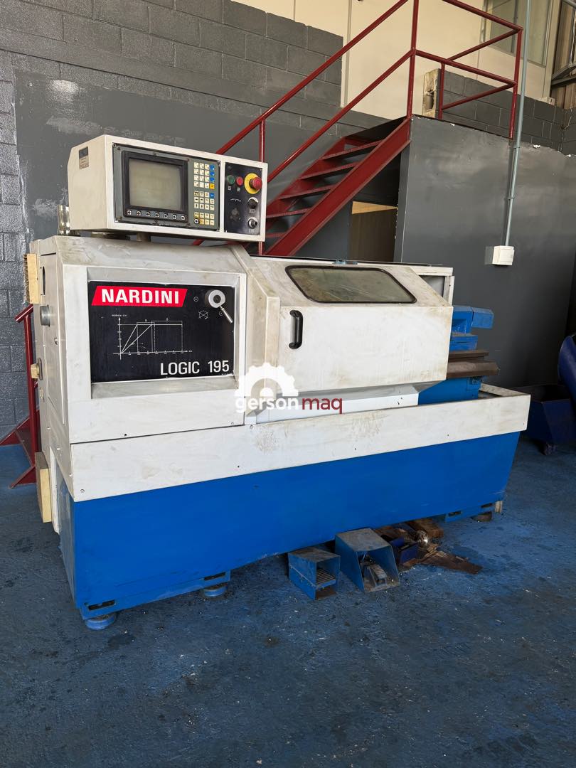 TORNO CNC NARDINI LOGIC 195 - TROCA RAPIDA